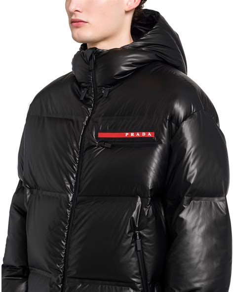 gilet uomo prada|prada puffer jacket men's.